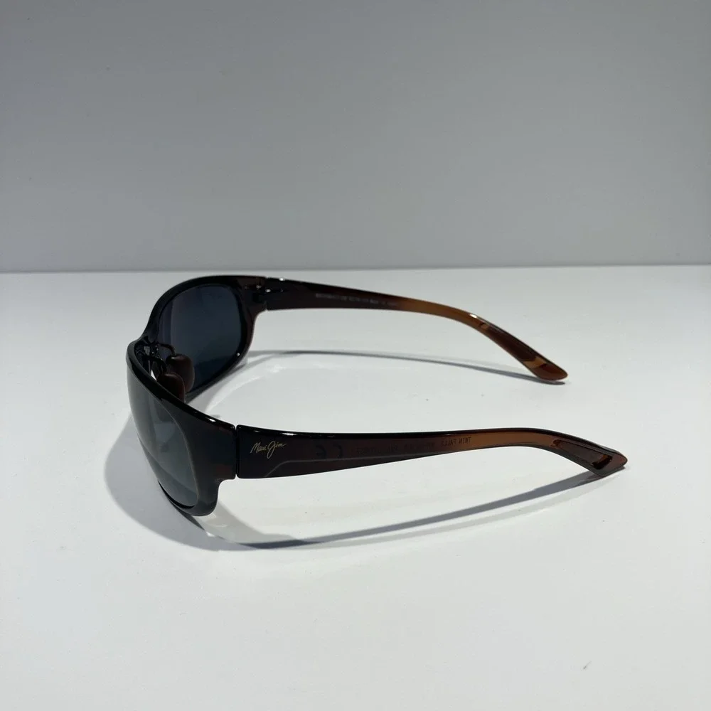 Maui Jim Twin Falls MJ 417-26B Rootbeer Brown 63-18-128 (FRAMES ONLY)